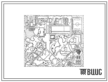 Типовой проект 242-05-50 Пионерский лагерь-база отдыха на 720/640 мест.