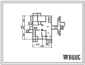 Типовой проект А-II,III,IV-150-410.88 Склад материалов и оборудования отдельно стоящий, заглубленный (в водонасыщенных грунтах) (убежище на 150 человек, размеры убежища 15м на 12м, режимы вентиляции убежища 1,2,3)