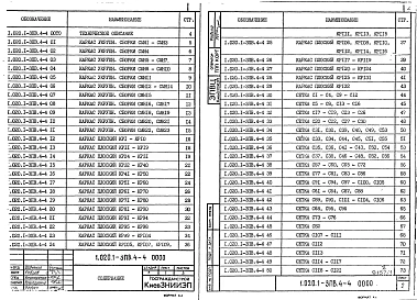 Выпуск 4-4 Диафрагмы жесткости нулевого цикла для сборного варианта. Арматурные и закладные изделия
