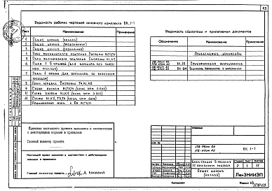Альбом 6 Отопление и вентиляция ниже и выше отм. 0.000 (ОВ.1-1)