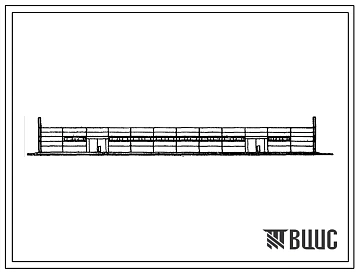 Типовой проект 503-218 Закрытая стоянка на 116 грузовых автомобилей типа ЗИЛ