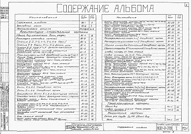 Альбом 1 Пояснительная записка и чертежи