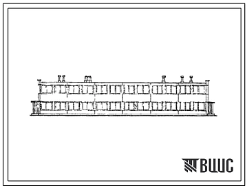 Типовой проект 504-11 Блок служебно-технического здания для морских портов на 50 человек в максимальную смену (для пылящих грузов)