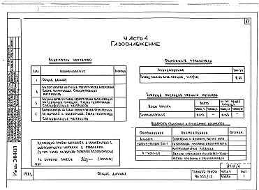 Альбом 8 Часть 1 Архитектурно-строительные чертежи выше отм.0.000. Часть 2 Отопление и вентиляция выше отм.0.000 Раздел 2-4 Отопление СРТ с конвекторами "Комфорт-20". Часть 3 Водопровод и канализация выше отм.0.000. Часть 4 Газоснабжение. Часть 5 Электро