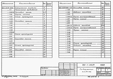 Альбом 6 Строительные решения. Подземная часть. Изделия (из т.п. 902-1-113.87).     