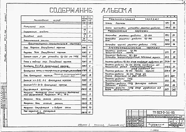 Альбом 1 Пояснительная записка и чертежи