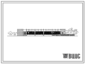 Типовой проект 244-5-28с Столовая пионерского лагеря-базы отдыха на 320/280 мест для строительства в 4А и 4Г климатических подрайонах сейсмичностью 7 и 8 баллов