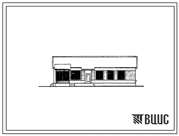 Типовой проект 184-52-92С Одноэтажный одноквартирный пятикомнатный жилой дом, для строительства в 3 строительно-климатической зоне в районах с сейсмичностью 9 баллов.