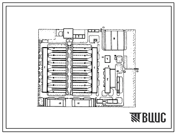 Типовой проект 819-188 Комплекс по производству молока на 1200 коров беспривязного содержания.