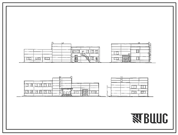Типовой проект 902-5-11.85 Корпус обезвоживания осадка сточных вод с 4 центрифугами ОГШ-501К-10