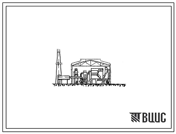 Типовой проект 903-1-46 Котельная с 3 котлами ДКВР-10-13.Топливо каменные и бурые угли. Система теплоснабжения открытая. Теплоноситель вода. (Котельная закрытая).