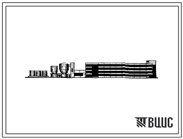 Типовой проект 4-07-891 Объединенный вспомогательный корпус для ГРЭС. Универсальный проект.