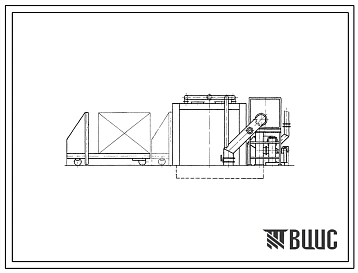 Типовой проект 406-9-200 Сушило камерное с тележкой, объем камеры 12,5 м3, на мазуте для литейных форм и стержней