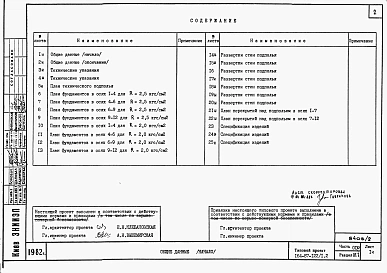 Альбом 2 Часть 01.85 Архитектурно-строительные чертежи ниже отм. 0.000. Раздел 01.1 Жилой блок