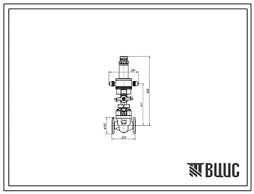 Шифр КРТ3228.00.000 Клапан запорный электромагнитный DN50 PN40