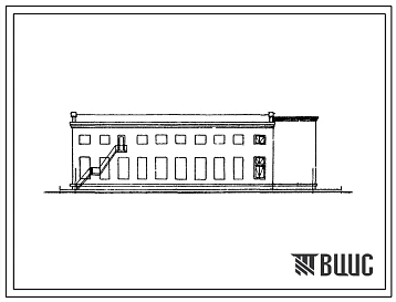 Типовой проект 816-92 Центральная ремонтная мастерская для хозяйств с парком на 25 тракторов.