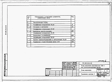 Альбом 3 Спецификации оборудования.     