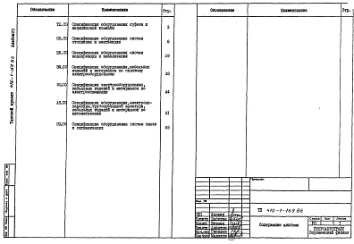 Альбом 7 Спецификации оборудования