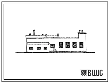 Типовой проект 814-6 Кормоцех для птицеводческих ферм производительностью 10 т комбикормов и 10 т влажных мешанок в смену. Каркас неполный сборный железобетонный. Стены несущие из кирпича
