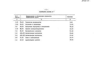 Альбом 7 Спецификация оборудования     