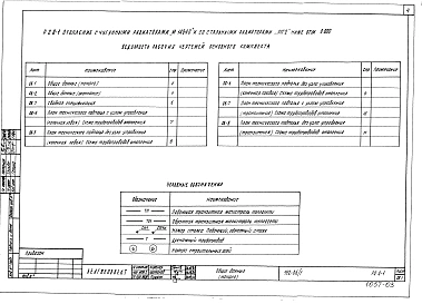 Альбом 6 Отопление с чугунными радиаторами "М-140-АО" и стальными радиаторами "РСГ-2" ниже отм. 0.000 (Р2.0-1)
