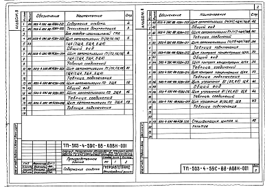 Альбом 8 Техническая документация для заводов-изготовителей    