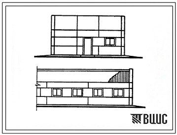 Типовой проект 807-10-55.83 Стационар на 10 мест для коров