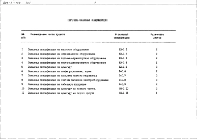 Альбом 5 Заказные спецификации.