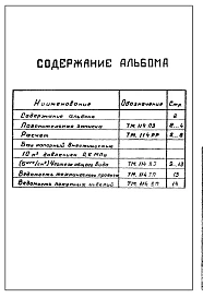 Альбом 5 Бак напорный вместимостью 10 куб. м давлением 0,6 мПа (6 кгс/кв.см)    