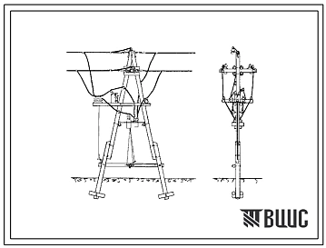 Типовой проект 407-3-23 Распределительные пункты с сетевыми масляными выключателями 10 кв