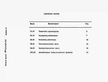 Альбом 6 Спецификации оборудования.