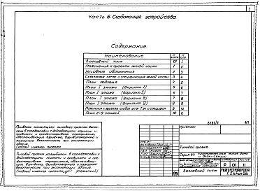 Альбом 5 Часть 1 Архитектурно-строительные чертежи віше отм.0.000. Часть 2 Отопление и вентиляция Раздел 2-1 С радиаторами и конвекторами. Часть 3  Водопровод, канализация и газопровод. Часть 5 Єлектрооборудование. Часть 6 Слаботочные устройства