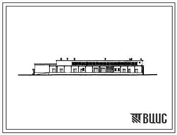 Типовой проект 701-3-8 Склад для хранения продовольственных и промышленных товаров площадью 2500 м2.