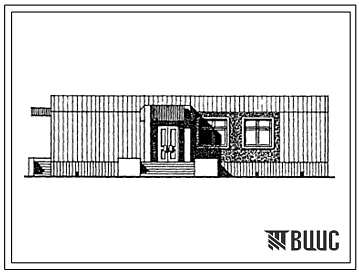 Типовой проект 281-1-213с.86 Здания-блоки (в панельных конструкциях) для формирования комплексов торгово-бытового обслуживания. Комплексный приемный пункт на 15 рабочих мест