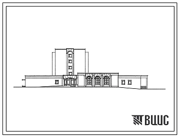 Типовой проект 164-114-104с.88 Дом-интернат на 65 мест для престарелых и инвалидов