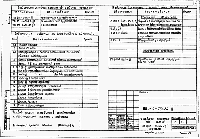Альбом 3 Конструкции железобетонные
