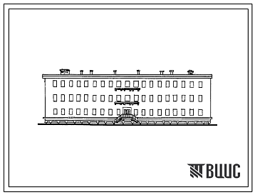 Типовой проект 2с-02-2 Интернат на 124 места для строительства в Арктике и на крайнем севере.