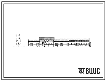 Типовой проект 701-3-15 Склад для хранения промышленных и продовольственных товаров площадью 2500 м2