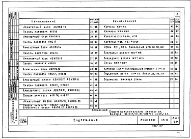 Часть ИЖ 1.3-11 Панели парапета (однослойные).