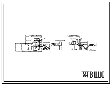 Типовой проект 903-1-117 Котельная с тремя водогрейными котлами КВ-ГМ-50 для открытой системы теплоснабжения. Закрытая установка тягодутьевых машин. Топливо газ и мазут. Теплоноситель вода