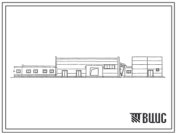 Типовой проект 902-9-16 Производственное здание для станций биологической очистки сточных вод пропускной способностью 10 тыс. м3/сутки с обезвоживанием осадка на центрифугах