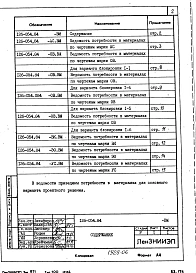 Альбом 4 Сметы. Ведомости потребности в материалах