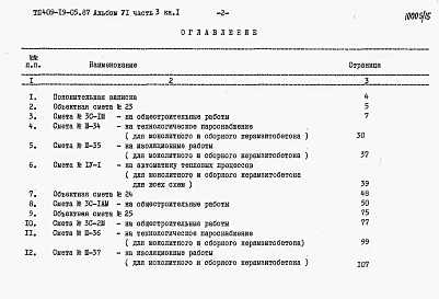 Альбом 6 Сметы.Часть 3 книги 1, 2. Камеры типа 3. Вариант в монолитном керамзитобетоне. Вариант в сборном керамзитобетоне.