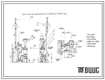 Проект 11381 Сушило кипящего слоя производительностью 1,5т/ч на газе для песка. 