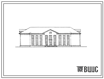 Типовой проект 2-02-05 (Тип 256) Общеобразовательная школа 400 учащихся.