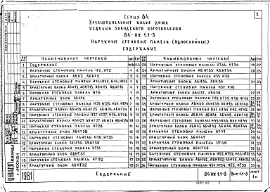 Часть ИЖ 1.1-3 Наружные стеновые панели (однослойные).