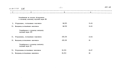 Альбом 9 Сборник спецификаций оборудования.