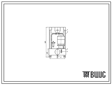 Шифр 1С160.А.В.1 Насосная установка 1С160.А.В.1