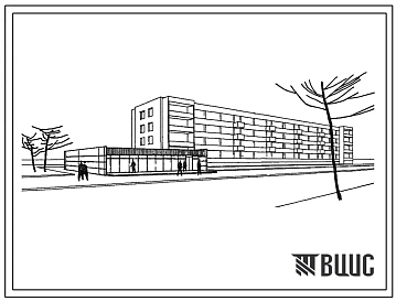 Типовой проект 272-32-7СП  Встроенно-пристроенные предприятия обслуживания  при жилых домах. Блок I. Пристраиваемая часть. Для строительства в районах с сейсмичностью 9 баллов, на просадочных грунтах II типа.