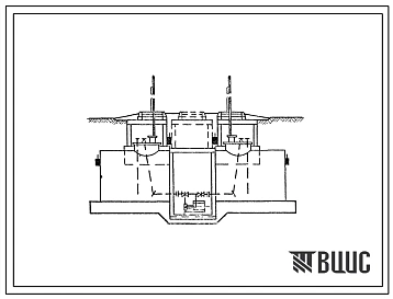 Типовой проект 704-2-30.86 Заглубленное хранилище дизельного топлива емкостью 2х3 м3 с насосной